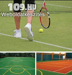 Tenisz műfű 26MM SANDY GRASS (RED)