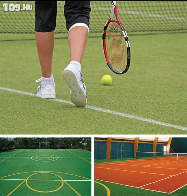 Tenisz műfű 26MM SANDY GRASS (RED)